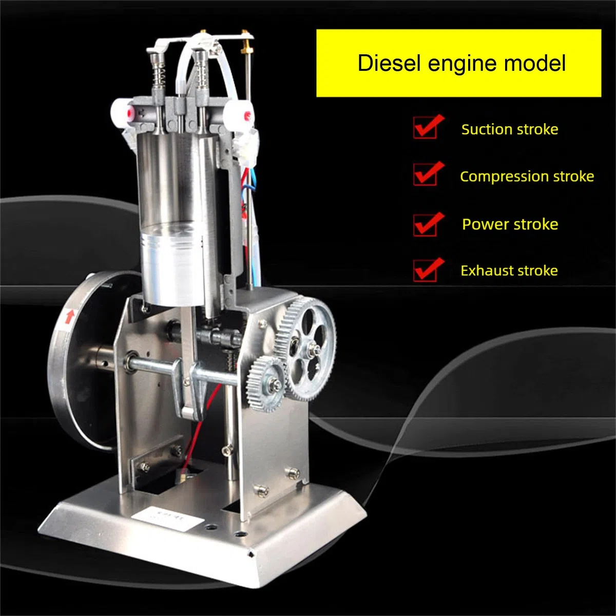 Metallmechanisches Motormodell, Physik Laborausrüstung für die Ingenieurausbildung, Vorführungen Klassenzimmer Physik Laborausrüstung