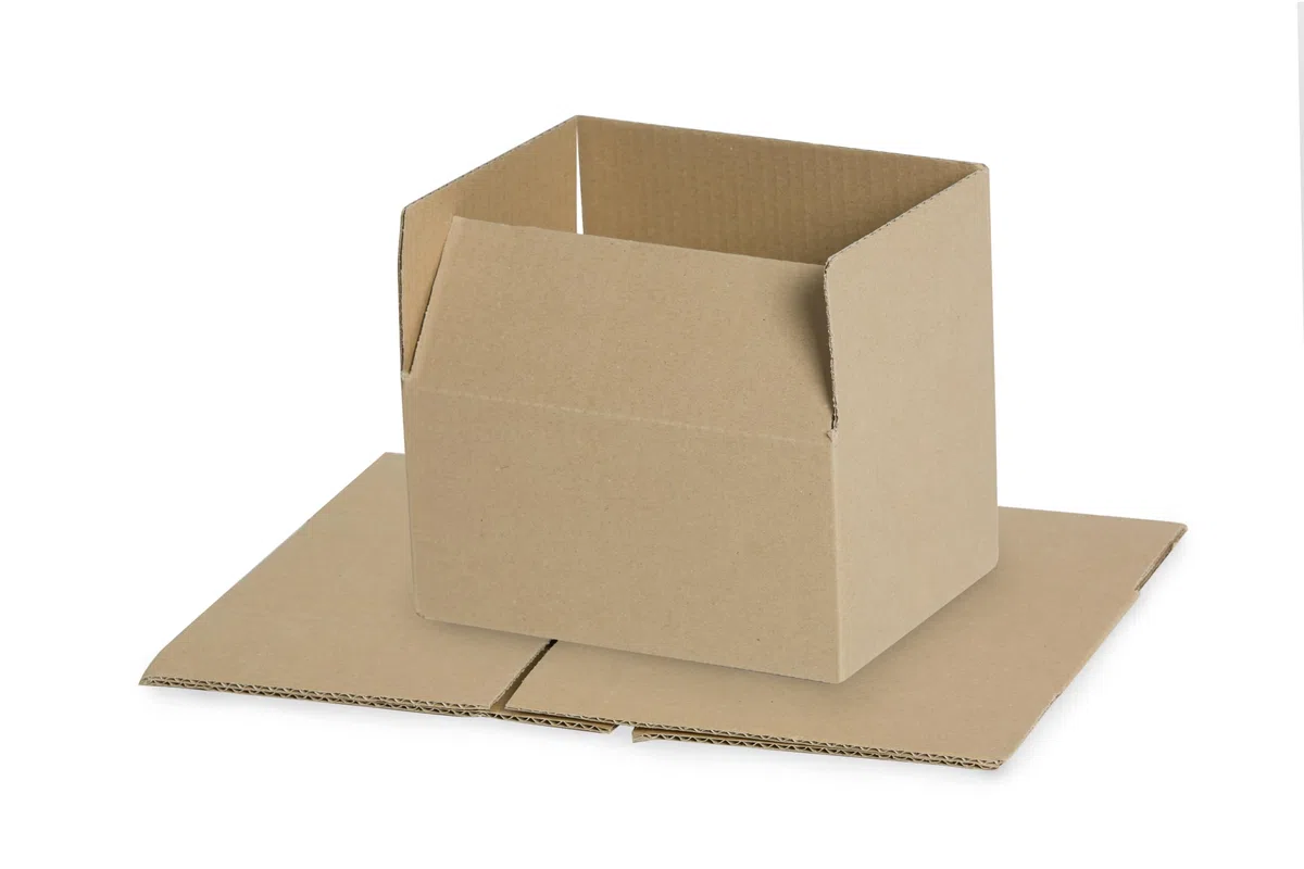 150 Stück Faltkarton 400x300x100 mm Versandkarton E-commerce Karton 1-Wellig 400G Braun Kartonage Verpackung Postkarton Versandschachtel Paket Päckchen