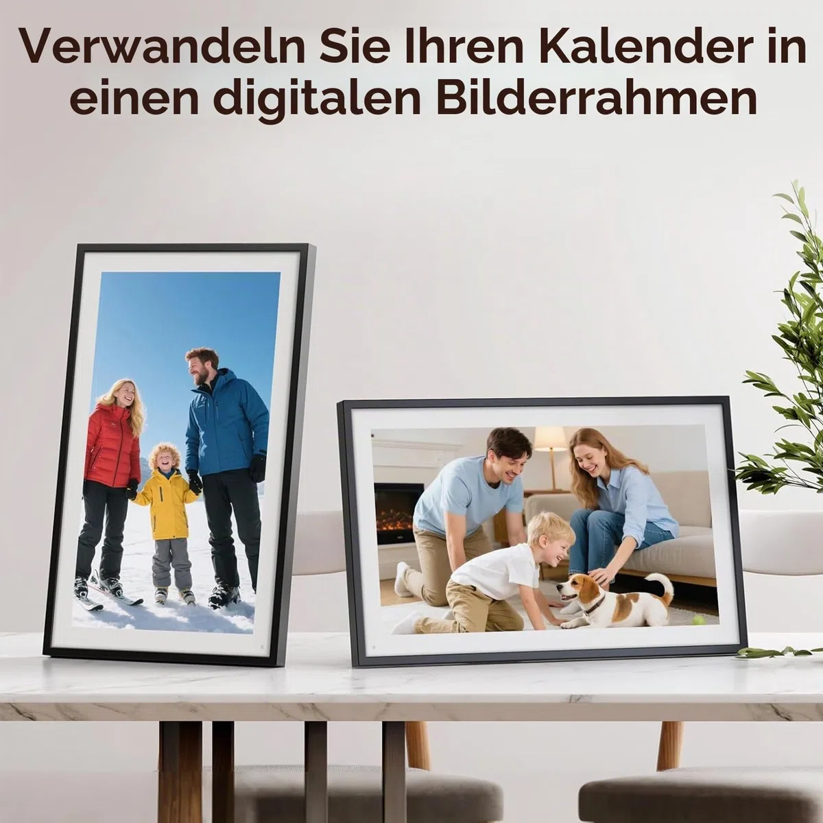 Goshyda 10.1in Digitaler Kalender, Intelligentes Hochgeschwindigkeits -Touchscreen -Display, Benutzerfreundlich