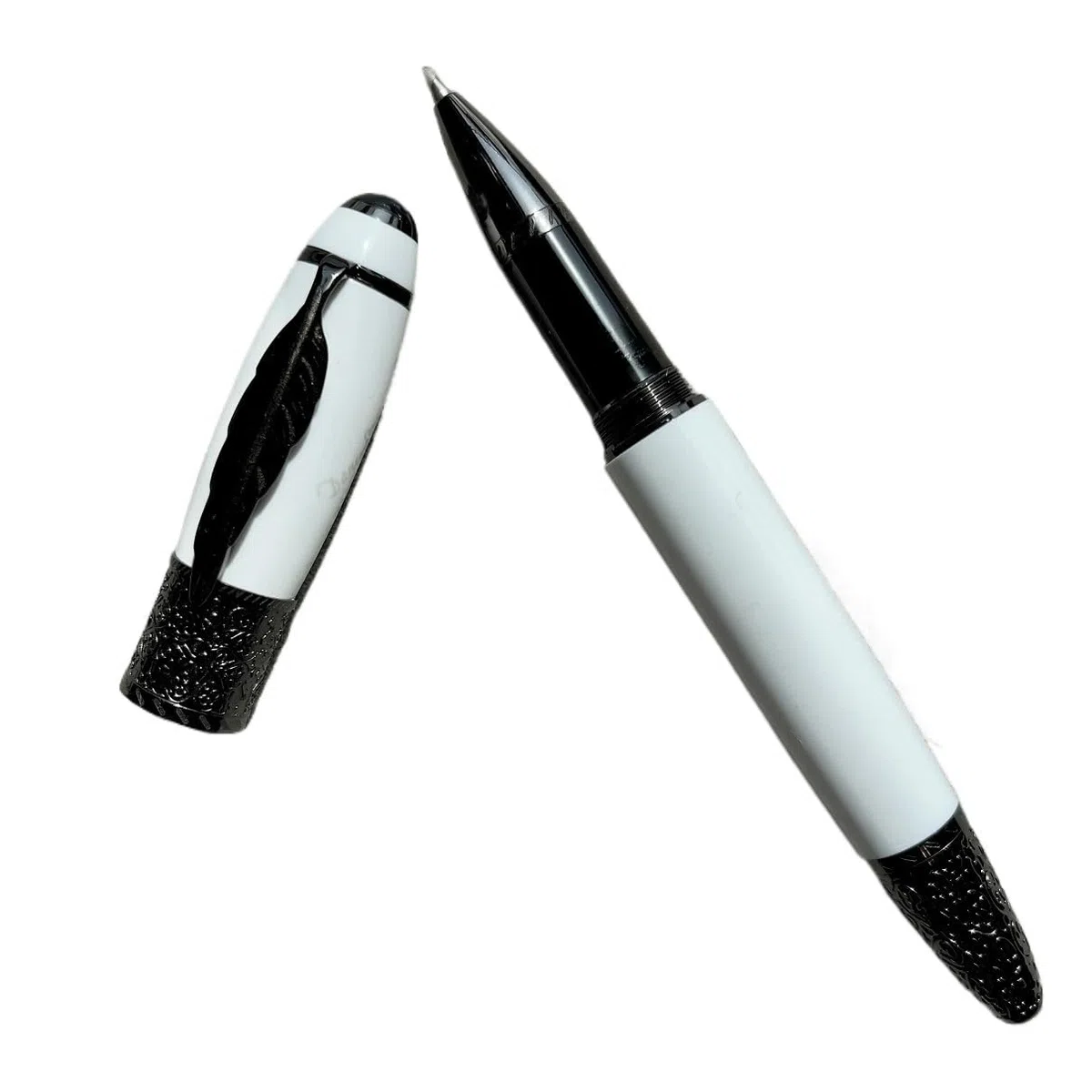 EPANO Metall-Füllfederhalter, EF-F-Feder, minimalistisch, High-End, Luxus, für Schule, Büro, Schreibbedarf, Tintenroller (07, Stift mit Beutel)