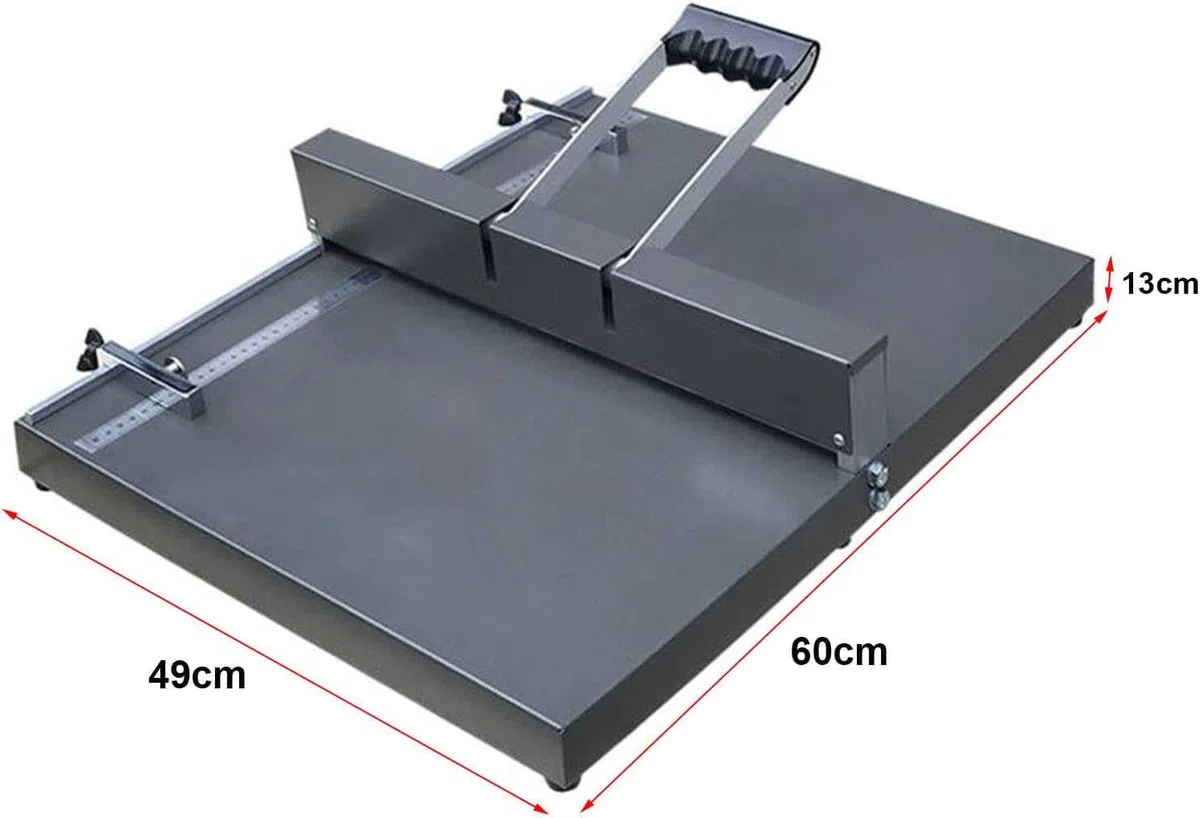 500 g Papier A4/A3 Kleine manuelle Falzmaschine | Heavy Duty Papier Ordner Falter Ritzwerkzeug – Gewerbe Büro Faltmaschine | Brieffaltenmaschine Kartenmaschine