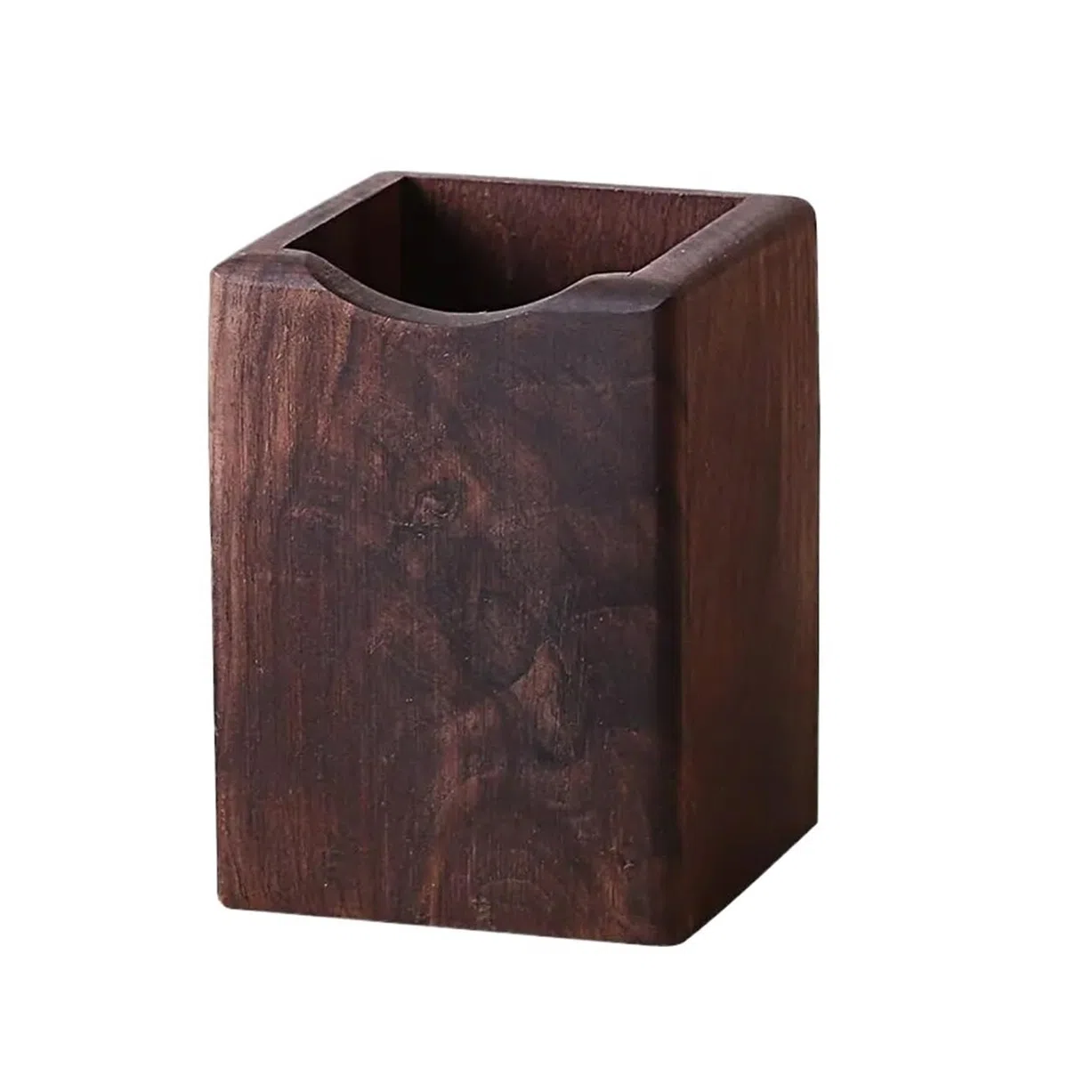 Stiftehalter 1pcs Pen Holder Solid Wood Desktop Storage Office Creative Ornament Für Schreibtische(Color 1)