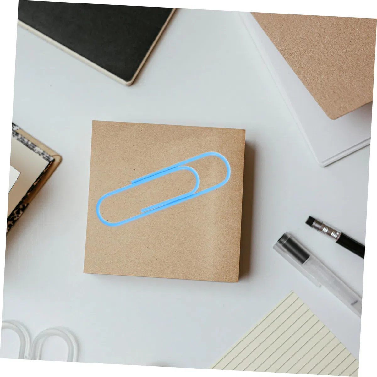 Riesen Papierklammern 100 Stück 10cm aus Metall und Kunststoff | Blau, Sichere Fixierung und Sichtbarkeit, für Papierkram und Dokumentensortierung