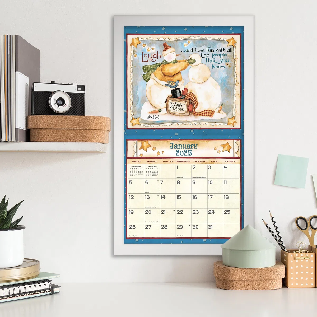 LANG Simple Life™ 2025 Wandkalender (25991001879)