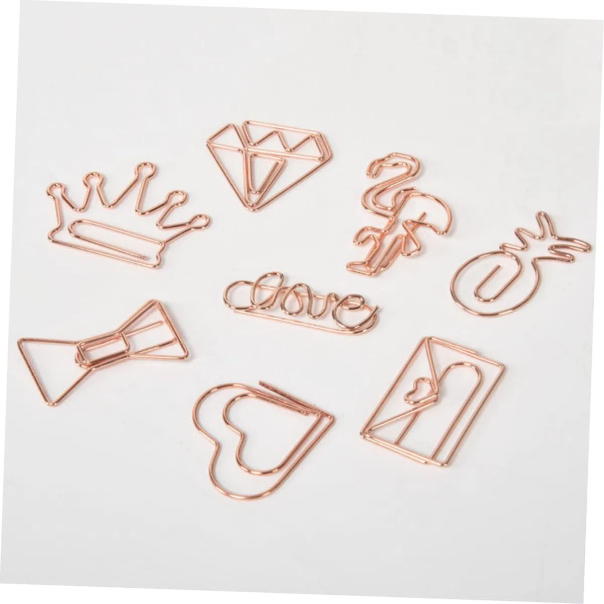 150stücke Kreative Krone Papierklammern Roségold Dekorative Lesezeichen Für Büro Und Schule Vielseitig Einsetzbar Als Dokumentenhalter Und Geldclip Für Partys Und
