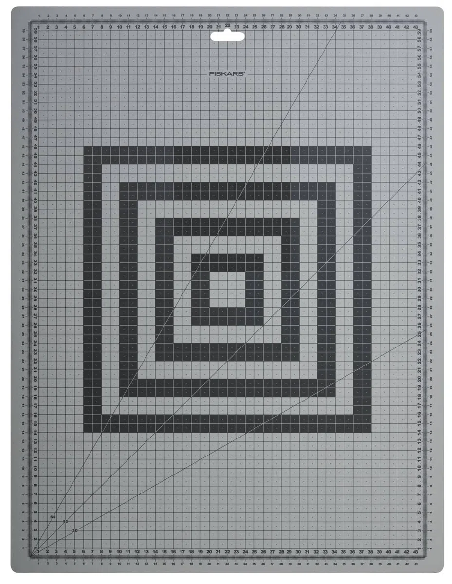 Fiskars A2 Schneidematte, 45 cm x 60 cm, Schnittfest, 1003895