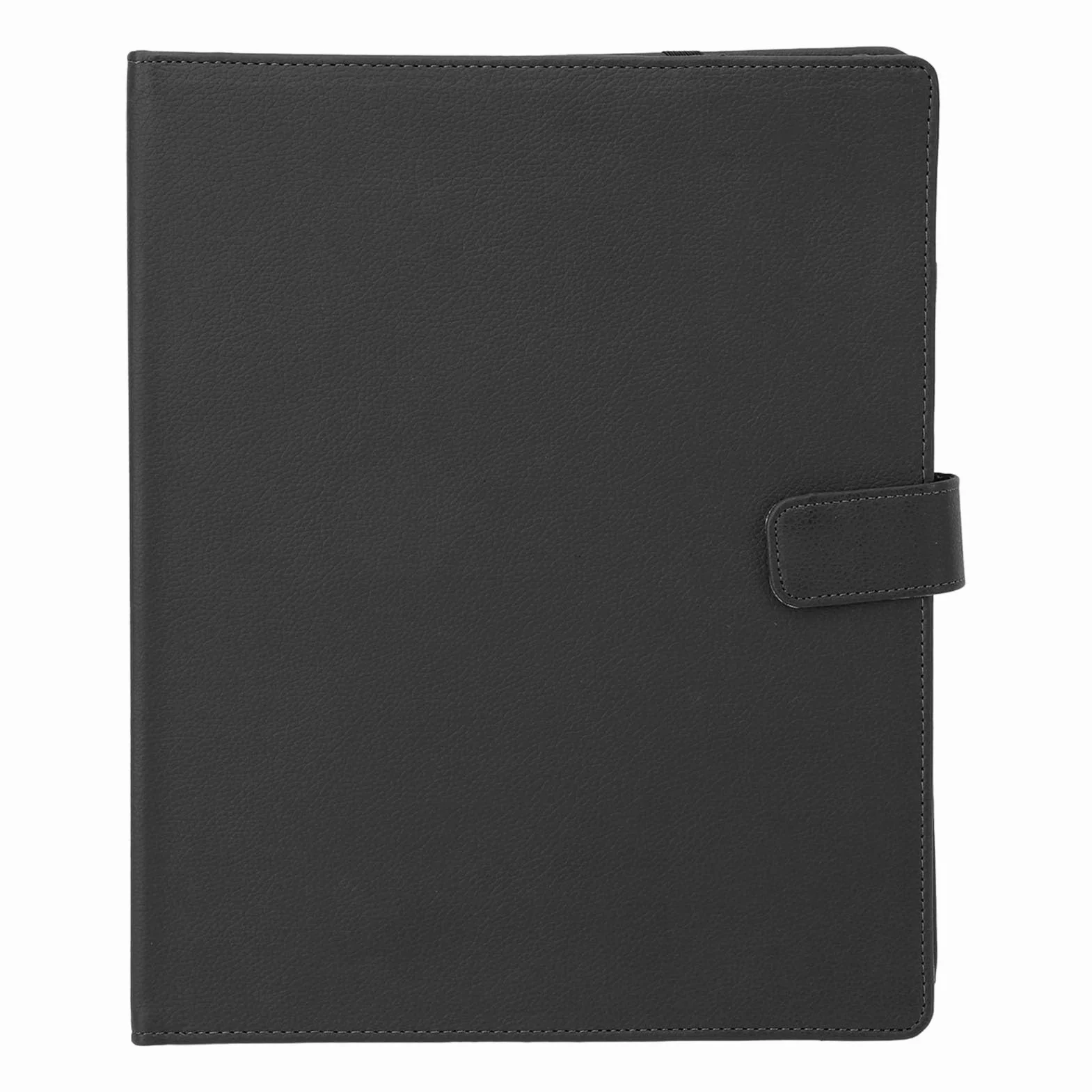 A4-Notenmappe, Langlebig, Universell für Band, Orchester und Chor, mit Seitenzahlen, Einfach zu Verwenden für Studenten und Musikbegeisterte, PU-Leder, 1 Packung (BLACK)