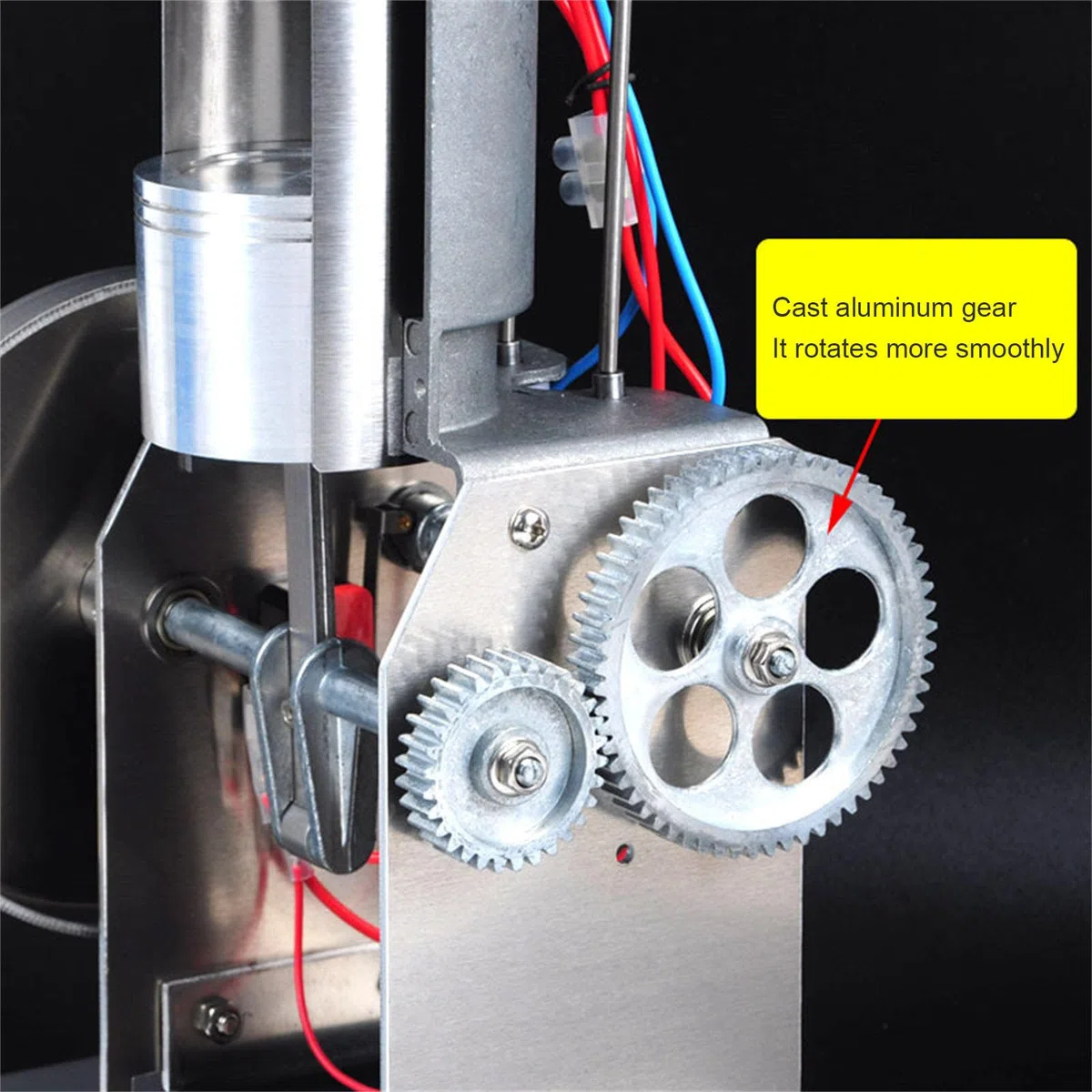 Metallmechanisches Motormodell, Physik Laborausrüstung für die Ingenieurausbildung, Vorführungen Klassenzimmer Physik Laborausrüstung