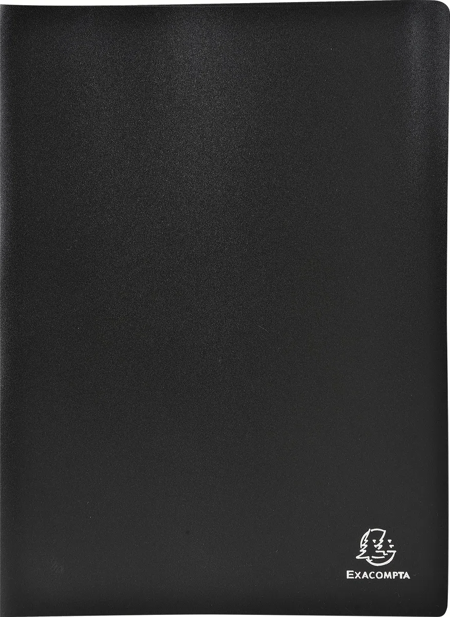 Exacompta 8560E 8er Pack Premium Sichtmappe aus blickdichten Kunststoff DIN A4 mit 60 Klarsichthüllen, 120 Sichten, farbig sortiert, perfekt für die Schule und das Büro Aktenhülle, Prospekthülle