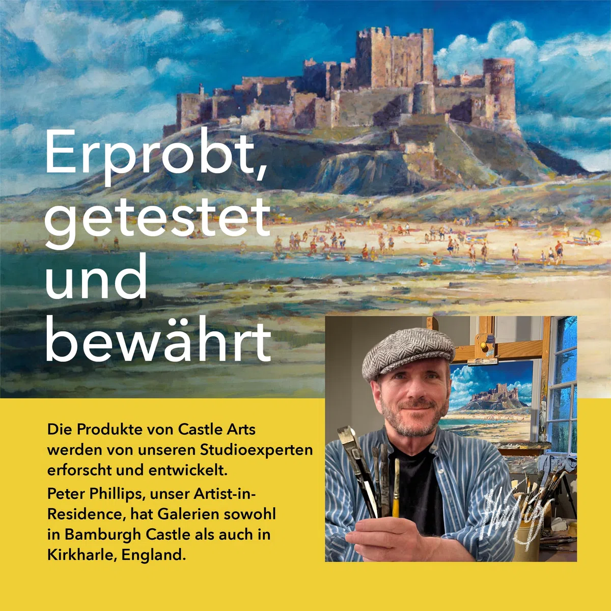 Castle Art Supplies 72 Buntstifte Set | Hochwertige Farbminen mit weichem Kern für erfahrene Künstler, Profi- und Farbkünstler | In übersichtlichem, robustem Reißverschlussetui