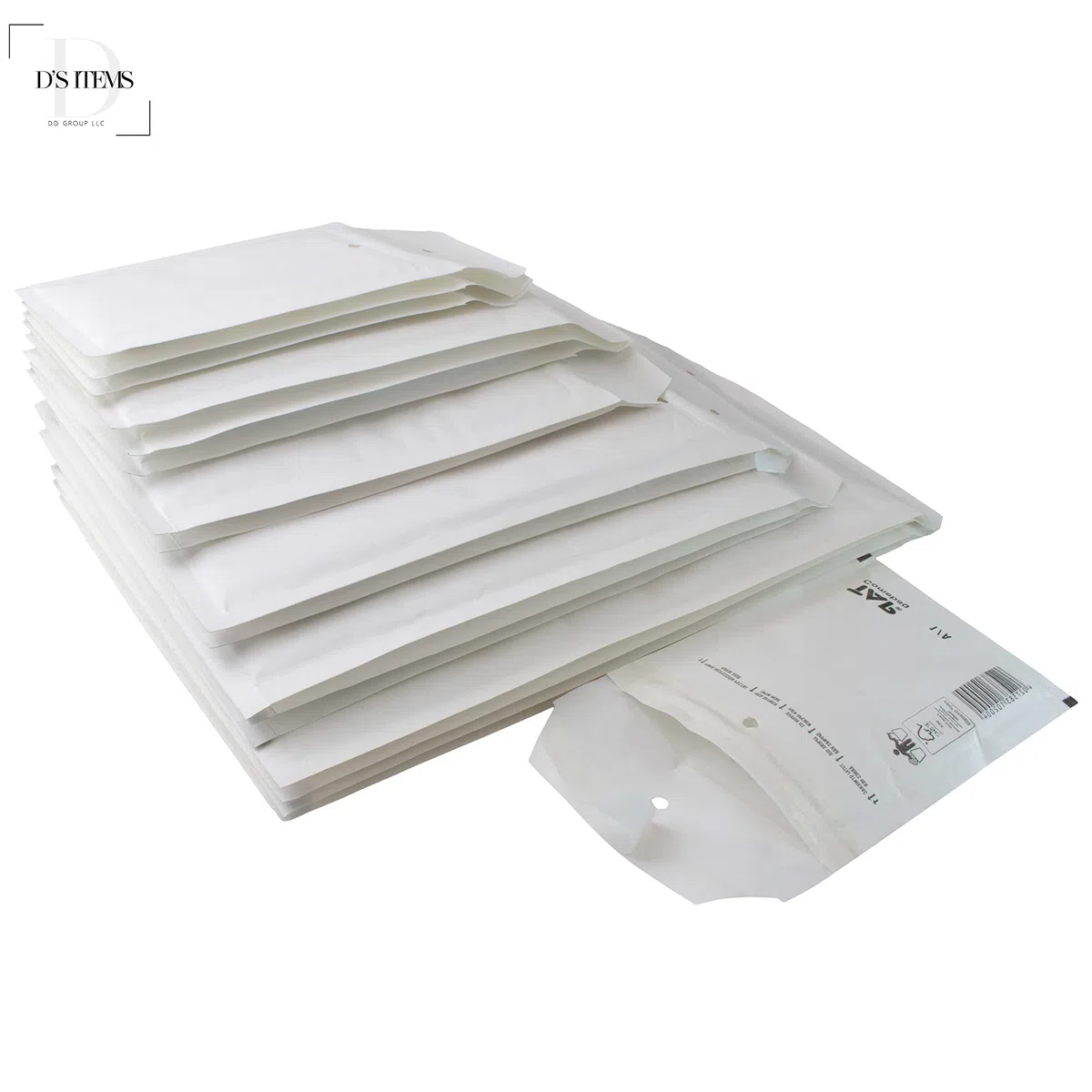 Versandtaschen [weiß] - 3/C - (170 mm x 225 mm) - Kraftpapier - [1200 Stück] - | Verpackungsmaterial | Luftpolsterversandtaschen | Luftpolsterumschläge | Luftpolstertaschen