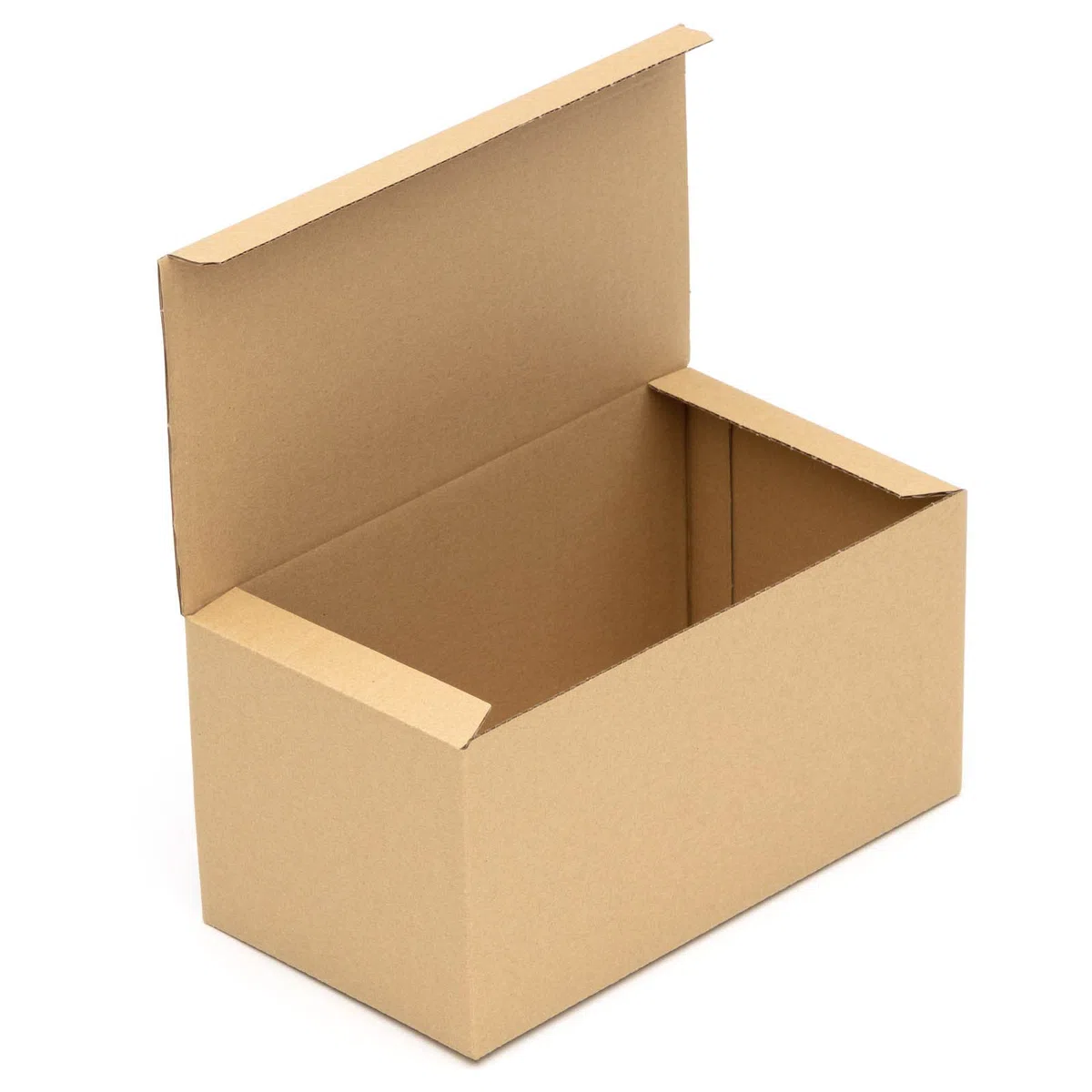KK Verpackungen Automatikbodenkartons | 1200 Stück, 320 x 175 x 155 mm | Versandkarton mit Steckverschluss & vorgeklebtem Boden | 1-wellig, FEFCO 0713 | Faltschachtel für Warenversand