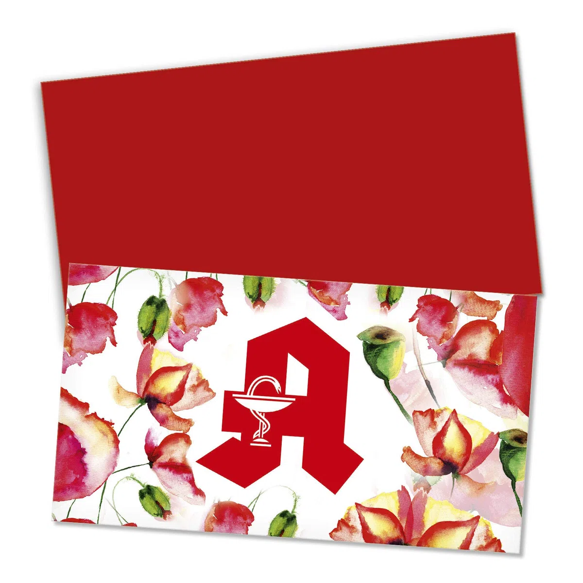 Gutschein-Set. 50x Gutschein + Kuvert. Für Apotheke Kunden. Apothekengutschein zum Selbstausfüllen.