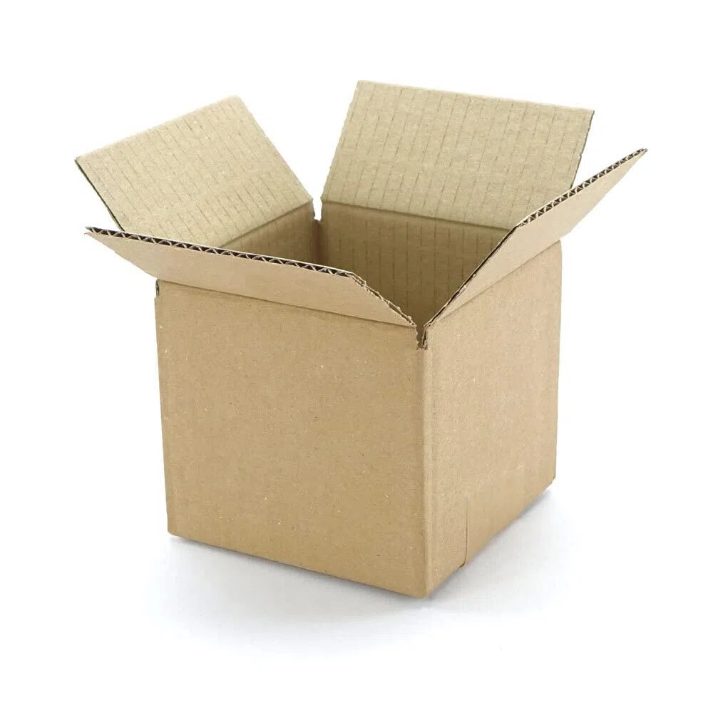 240 Stück 113x113x100 mm einwellige Kartons Faltkarton Versandkarton Kartonage Verpackungsmaterial Karton