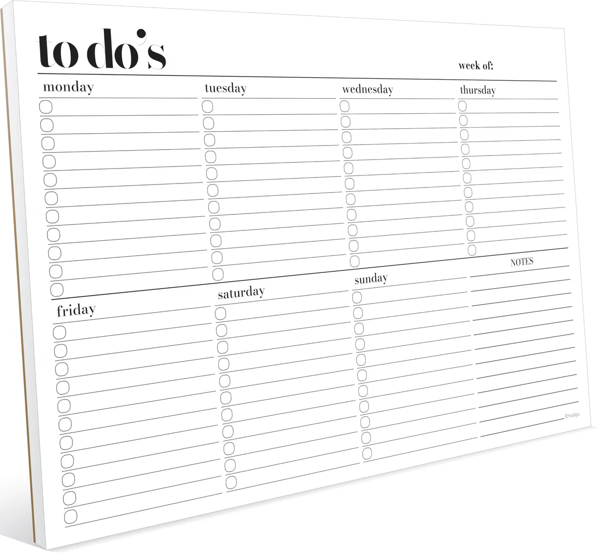 Weekly To Do Listen Notizblock, Weekly To Do Liste Notizbuch, Wochenplaner, Wochenplaner Notizblock, Wochenplaner Block, To Do Liste