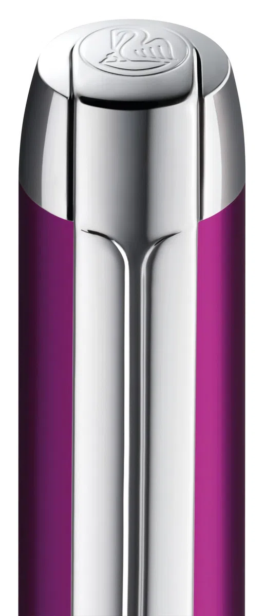 Pelikan Kugelschreiber Pura K40, Violett, hochwertiger Drehkugelschreiber im Geschenk-Etui, 823807