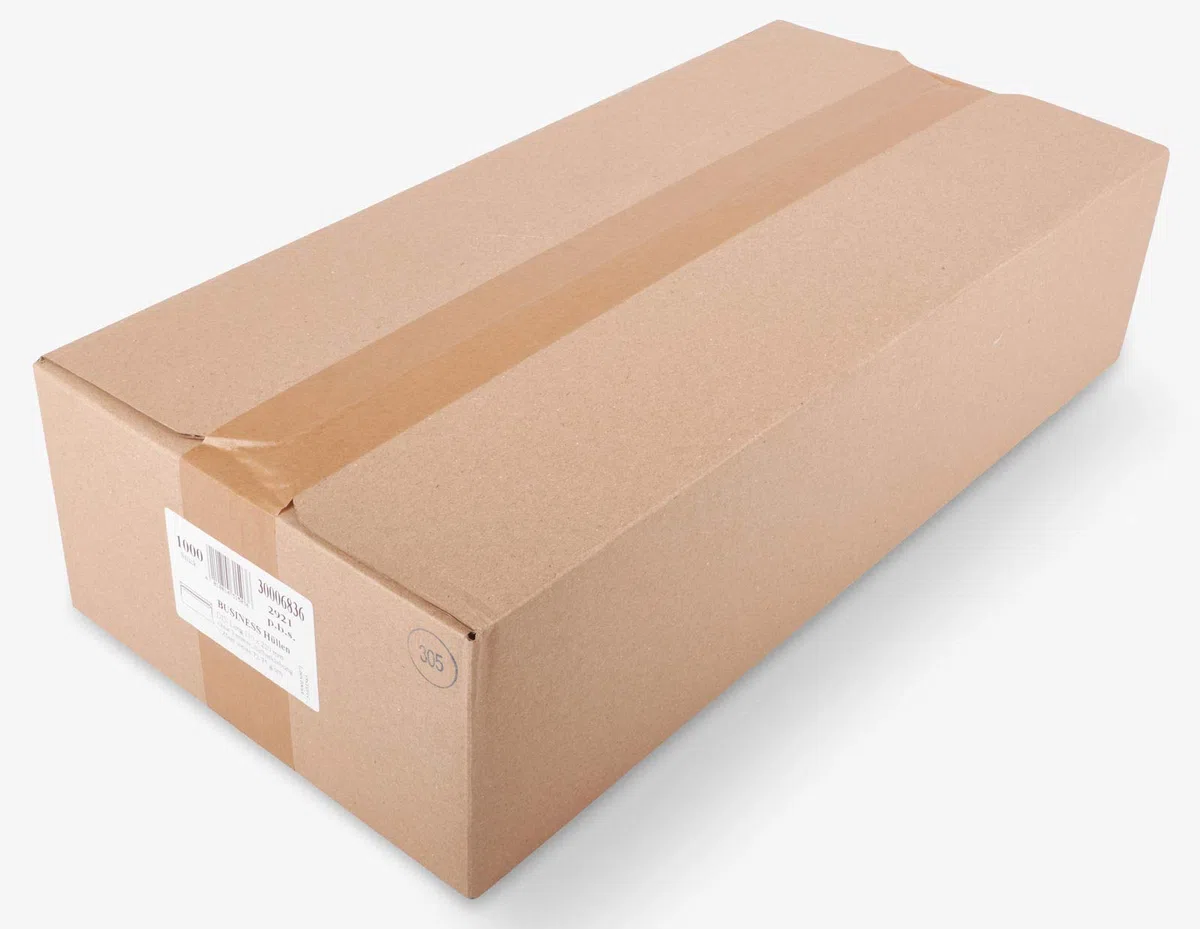 KK Verpackungen Briefumschläge DIN Lang 110x220 mm | 5000 Stück, selbstklebend ohne Fenster | Weiß 75 g/m² | Kuverts für Standardbriefe