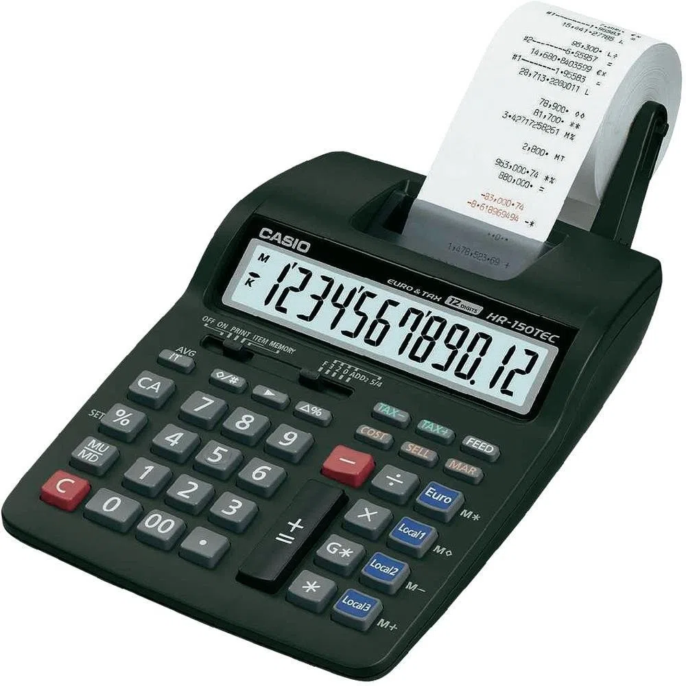 Casio HR-150TEC druckender Tischrechner