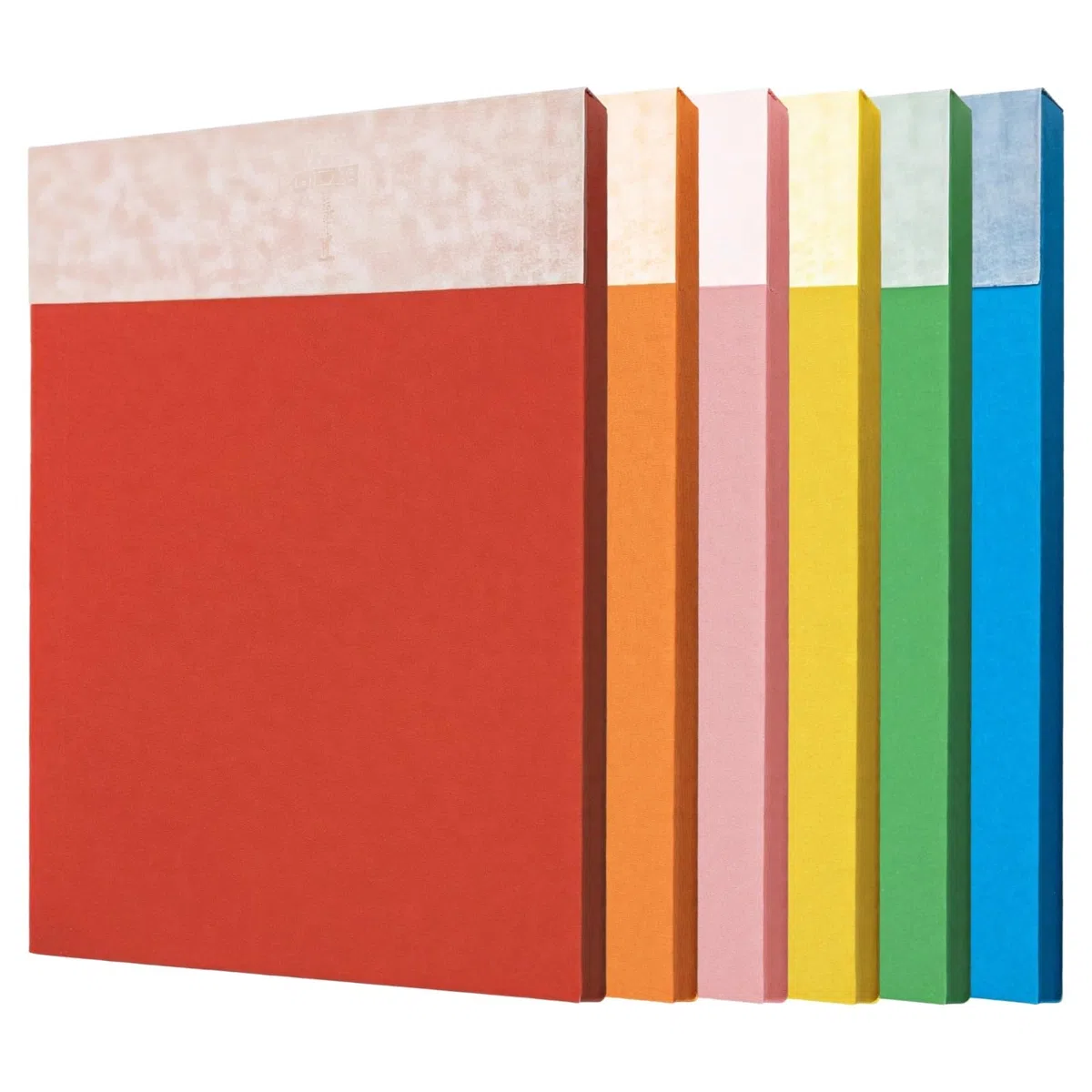 Buntes Notizblock-Set, 6 Stück, Regenbogen-Haftnotizen, Ersatzpapier, Papierschneide-Notizblöcke, DIY, Schreibwaren, Farbe, lebhaft für Zuhause, Schule, Büro, Kunstprojekte, Bastelbedarf