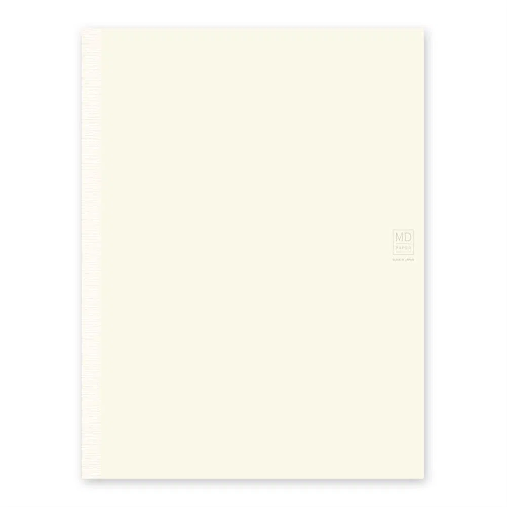 Midori MD Notizbuch, Schreibheft aus japanischem Papier, A4, cremefarben